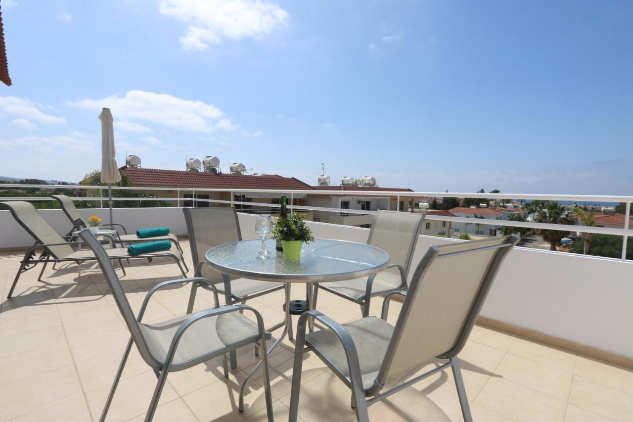 Nissi 3 Amazing Sea View Apartment アヤナパ エクステリア 写真
