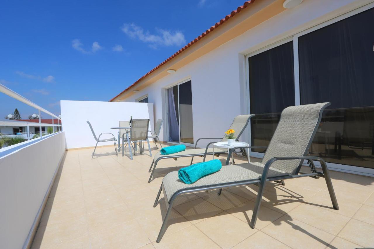 Nissi 3 Amazing Sea View Apartment アヤナパ エクステリア 写真