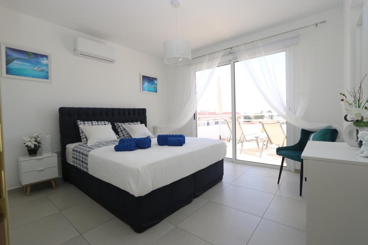 Nissi 3 Amazing Sea View Apartment アヤナパ エクステリア 写真