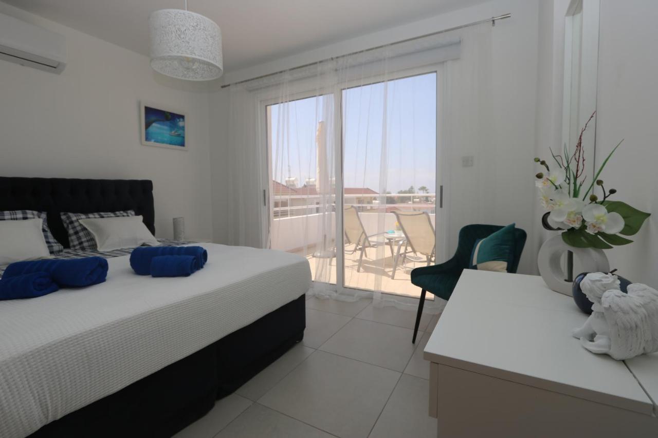 Nissi 3 Amazing Sea View Apartment アヤナパ エクステリア 写真